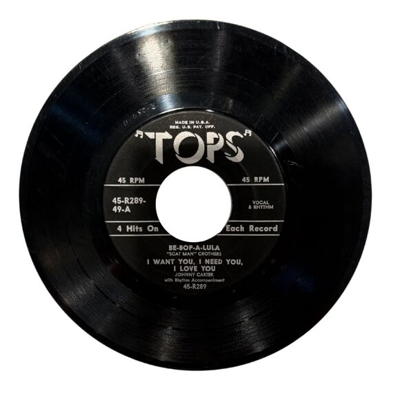 Lot of 5 1950s Vintage 45 RPM Records Marty Robbins Sons of Pioneers Scat Man - Picture 8 of 12